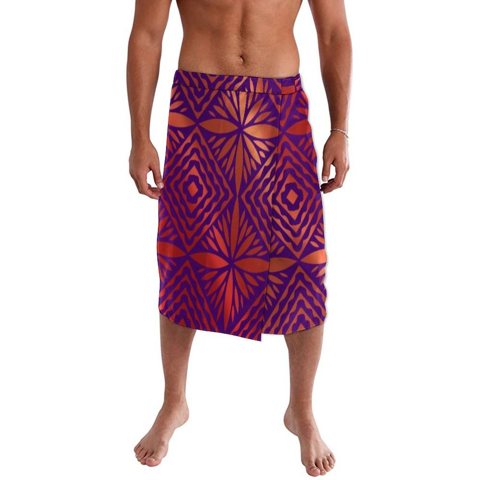 Nova Saia de Praia Polinésia S - Sarong Men Wrap avaliação e preço