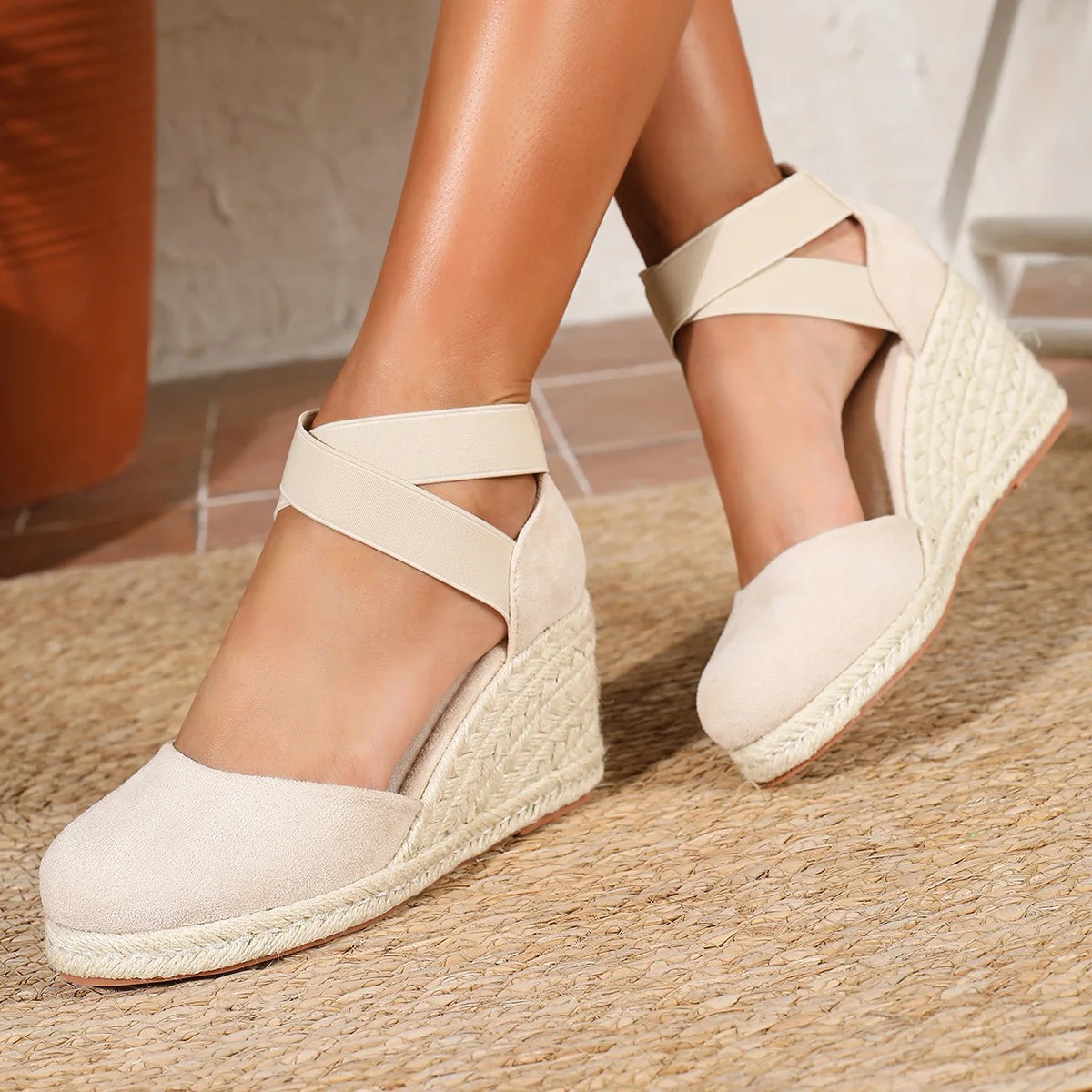 Sandálias Anabela Espadrille F - Espadrille Slip On avaliação e preço