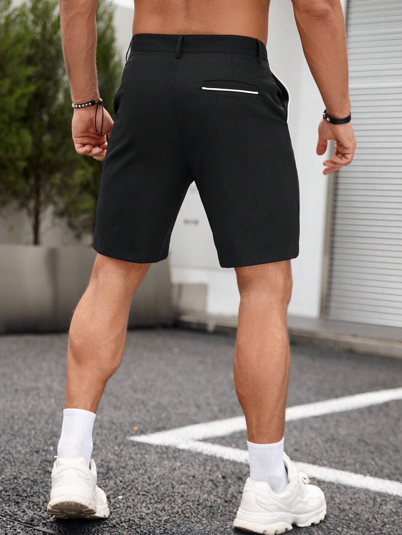Bermudas Chino Masculinas Slim - Shorts Chino Slim avaliação e preço