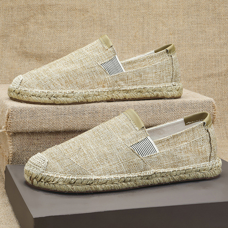 2025new homens sapatos casuais - Espadrille Slip On avaliação e preço